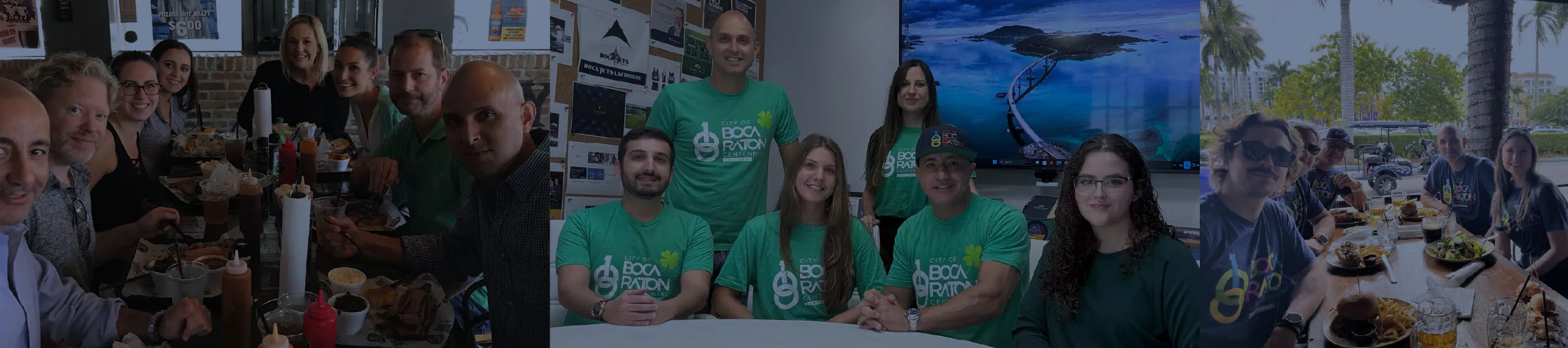A few pictures of the Merit Mile team in the office and around Boca Raton, FL